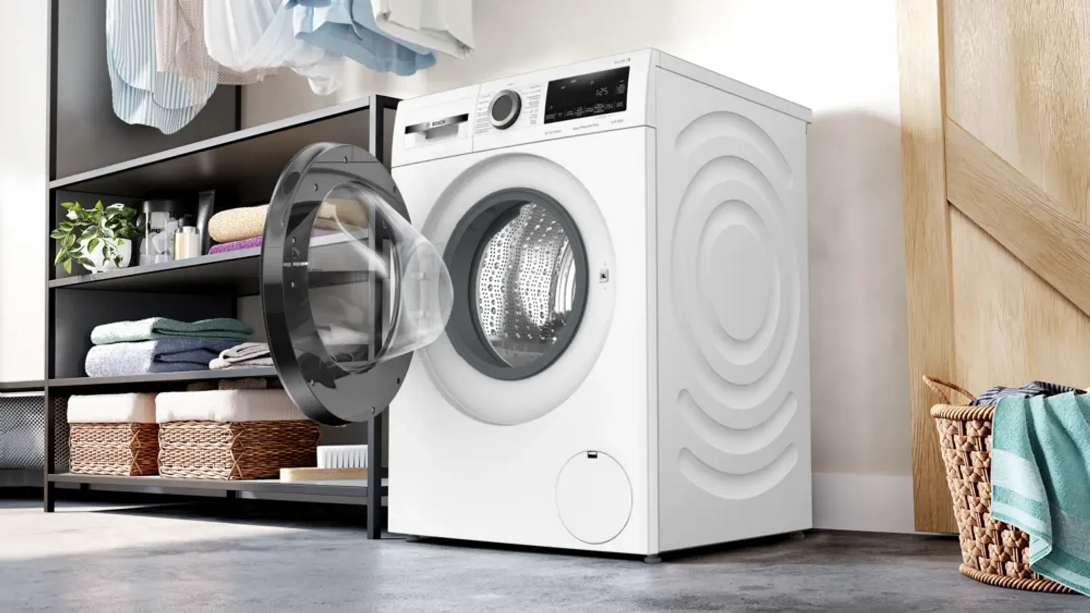 Bosch Wasmachine WGG246ZPFG Serie 6 Iron Assist 9 kg