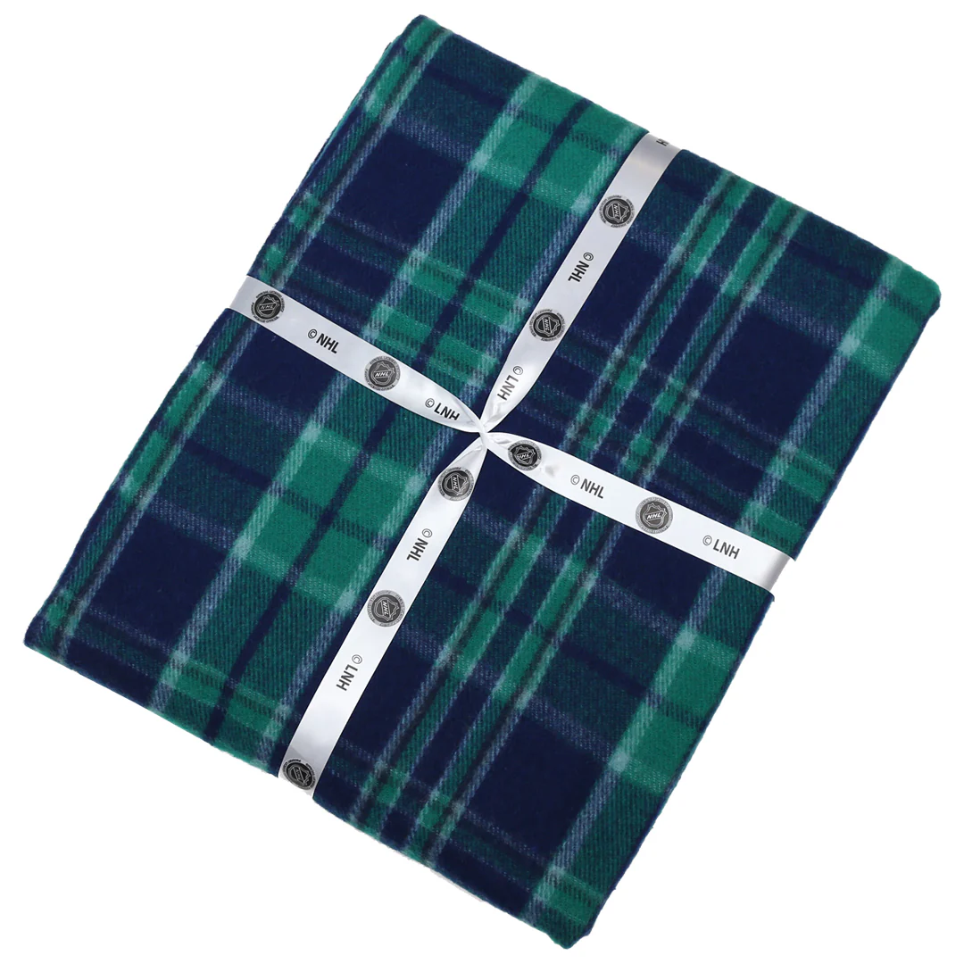 Tartan Blanket - Vancouver Canucks