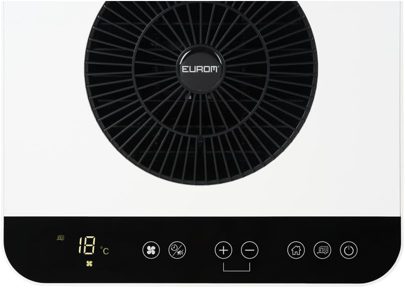 EUROM Split Klimaanlage AC2401 für Wohnwagen, Wohnmobil, Camping, Boot, Bus, Camper, Caravan, Mobilheim | Mobiles Klimagerät mit 2400 BTU | Verbessertes Modell dem legendären Klima AC2400