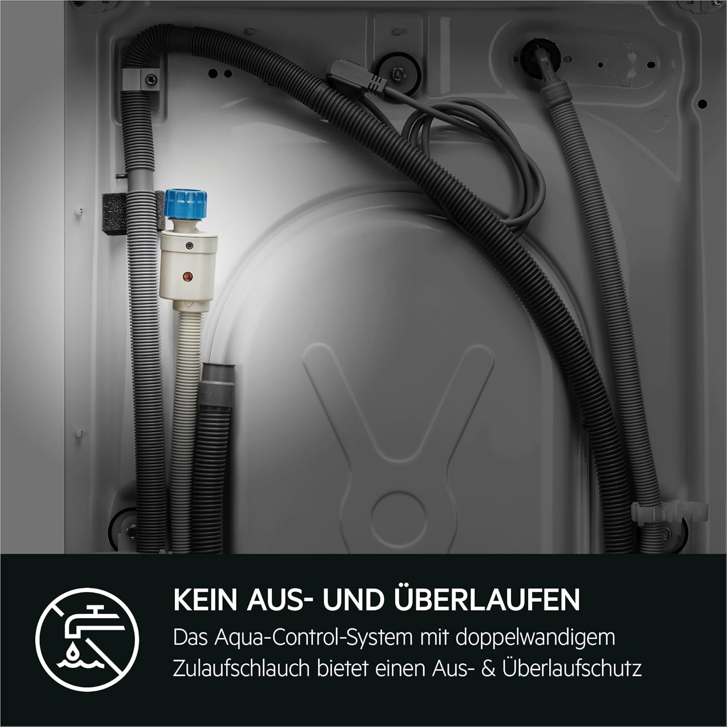 AEG L7WBA60680 Waschtrockner / DualSense - schonende Pflege / 8 kg Waschen / 5 kg Trocknen / D / energiesparend / Mengenautomatik / Nachlegefunktion / ProSteam - Auffrischfunktion / 1600 U/min