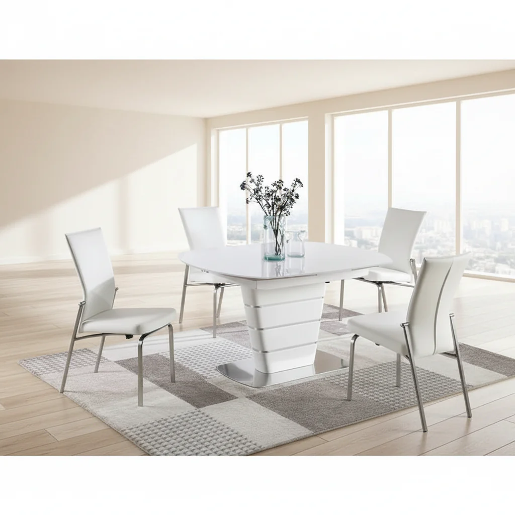 Glass 5-Piece Dining Collection