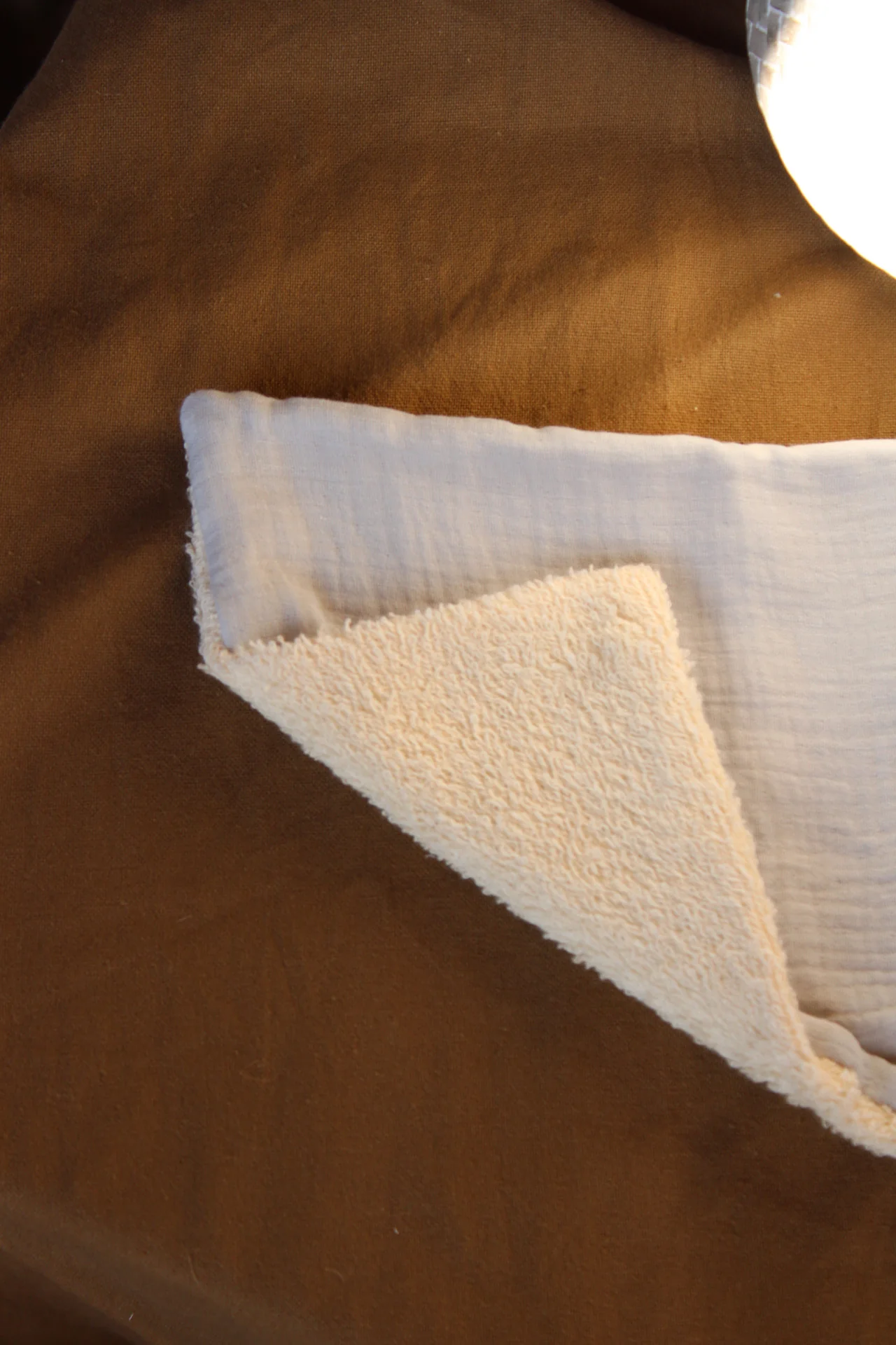 Protector Toalla Gasa Gris Humo