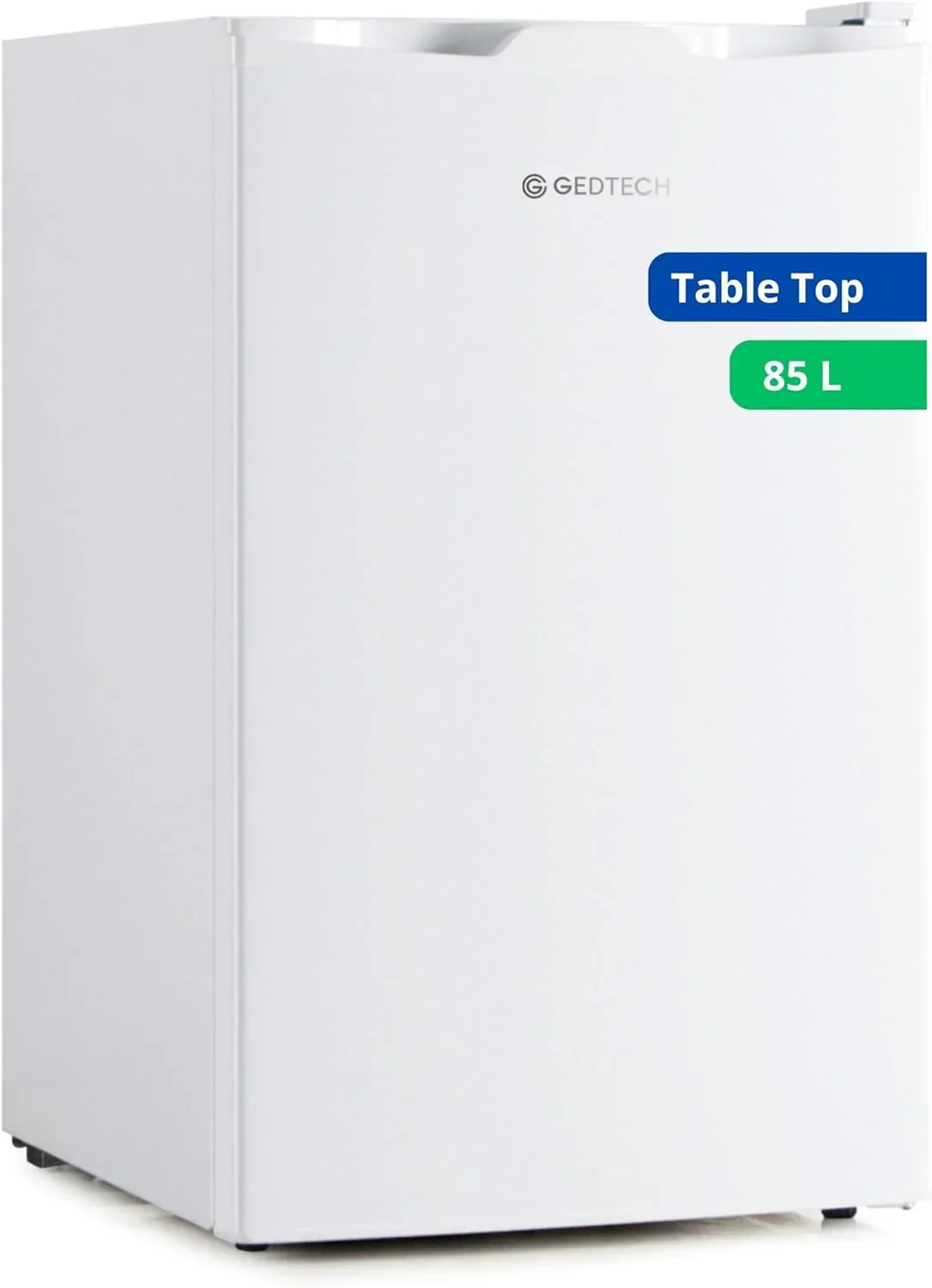 GEDTECH nevera de mesa 85L GTOP93WH blanca, compacta