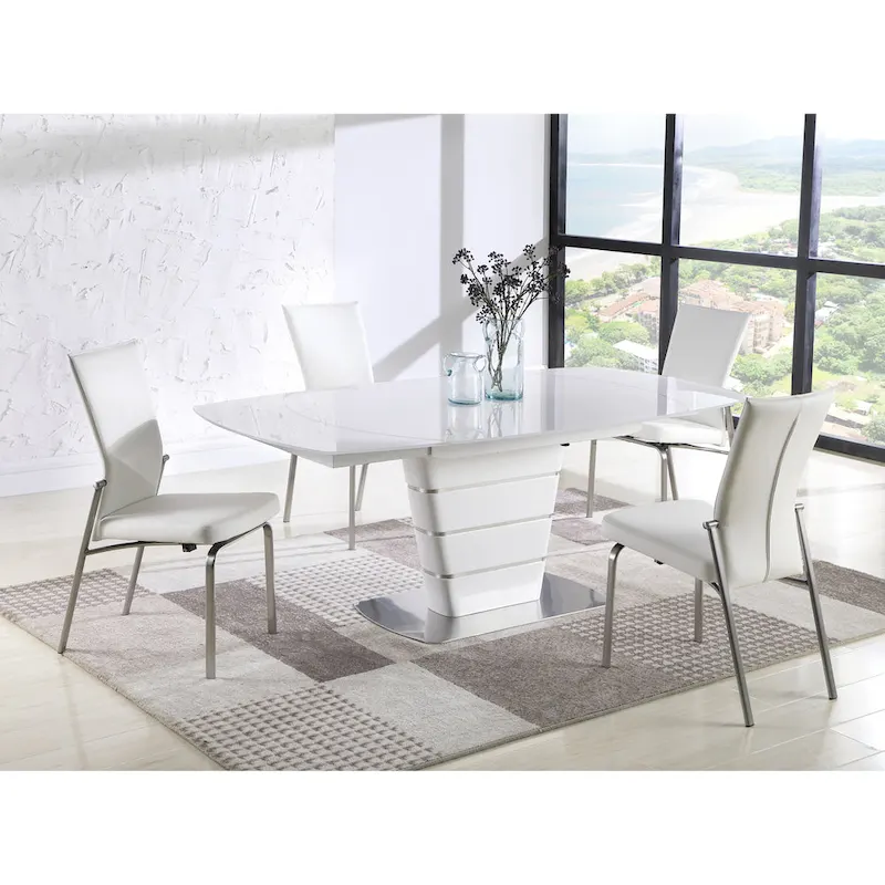 Glass 5-Piece Dining Collection