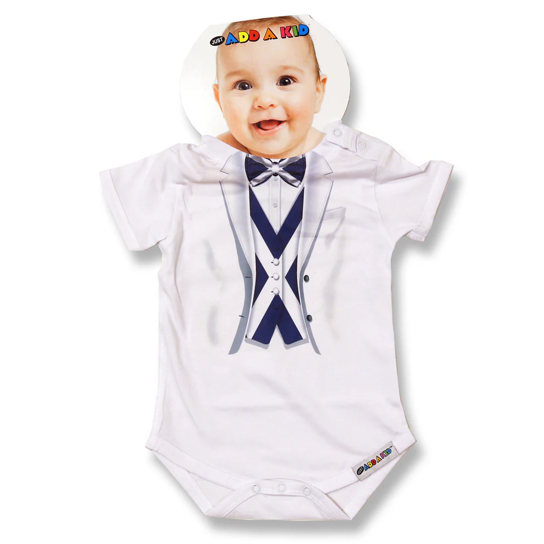 Child's Onesie Tuxedo (12 months)