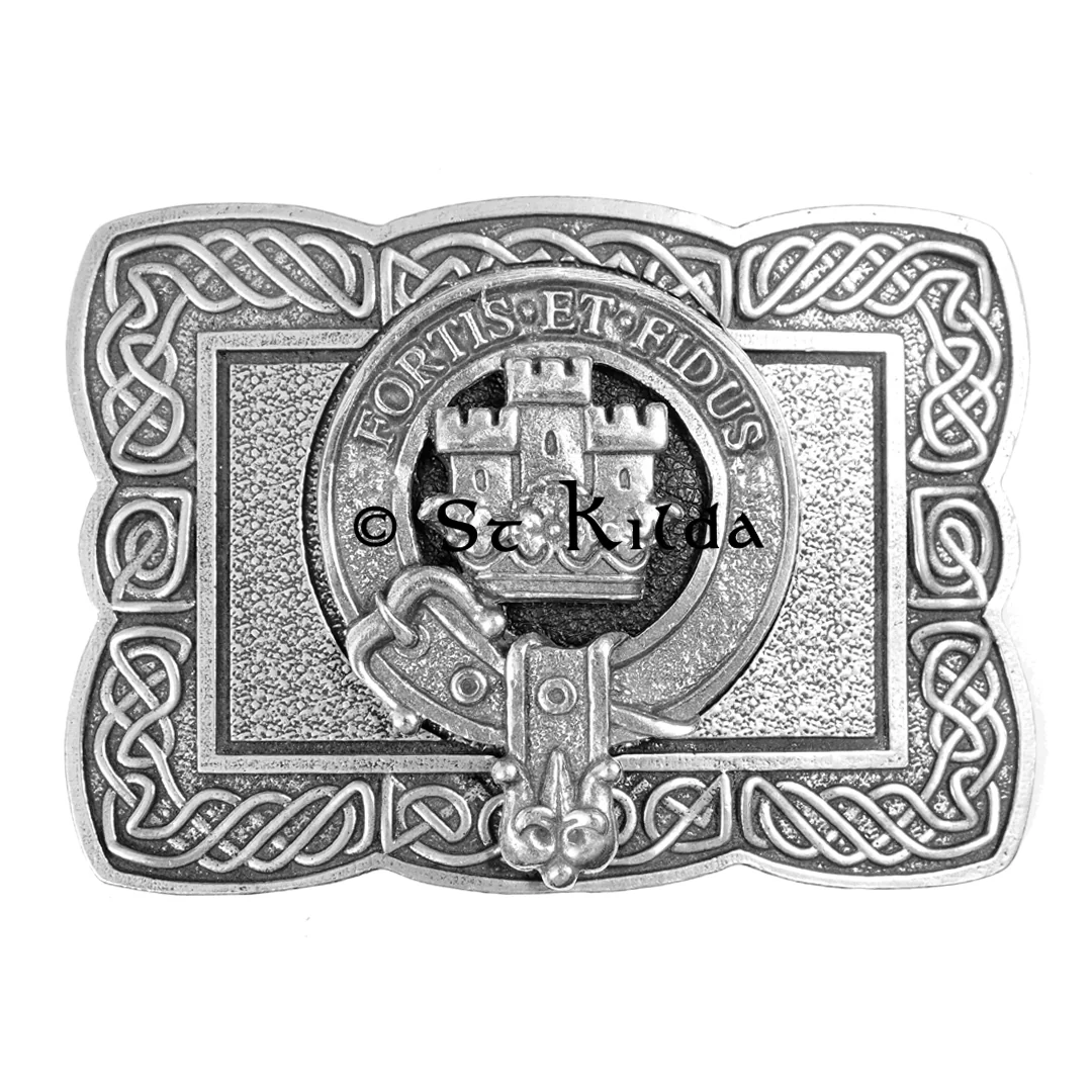 Clan Crest Belt Buckle - MacLachlan