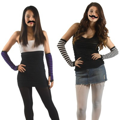 Realistic Fake Mustaches | Stick on Mustaches |  12 PACK 1693