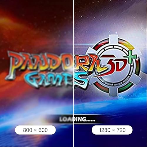 Pandora's Box Arcade.Pandora Box 3D 28.900 Giochi Arcade Game Console. Arcade Retro, Ricreativa Arcade Macchina Giochi Retro,Include 2D e 3D Gioco : Giochi e giocattoli