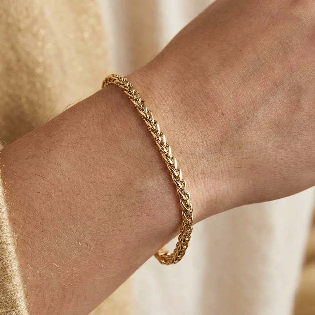 Big Daddy 5MM Gold Spiga Rope Bracelet