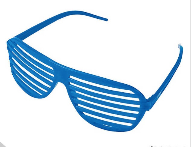 Blue Shutter Shades 12 PACK WS1164D