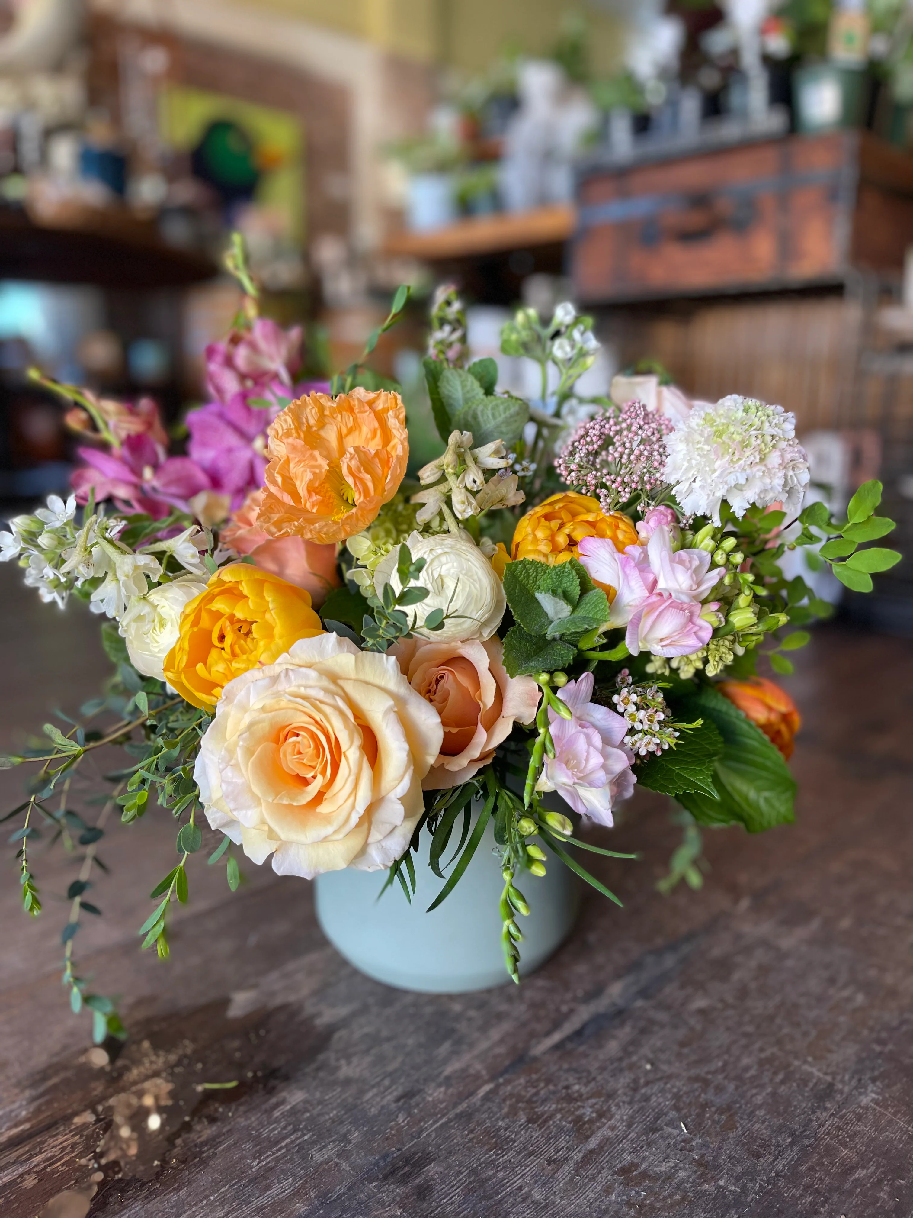 Herban Bloom Designer's Choice Seasonal Arrangement