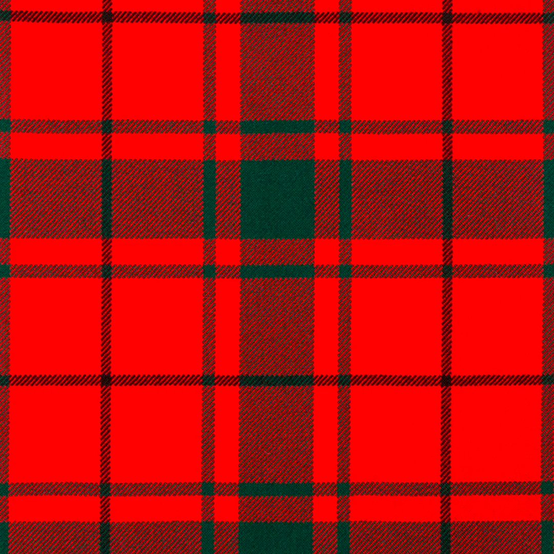 MacDonald of the Isles Red Modern Tartan