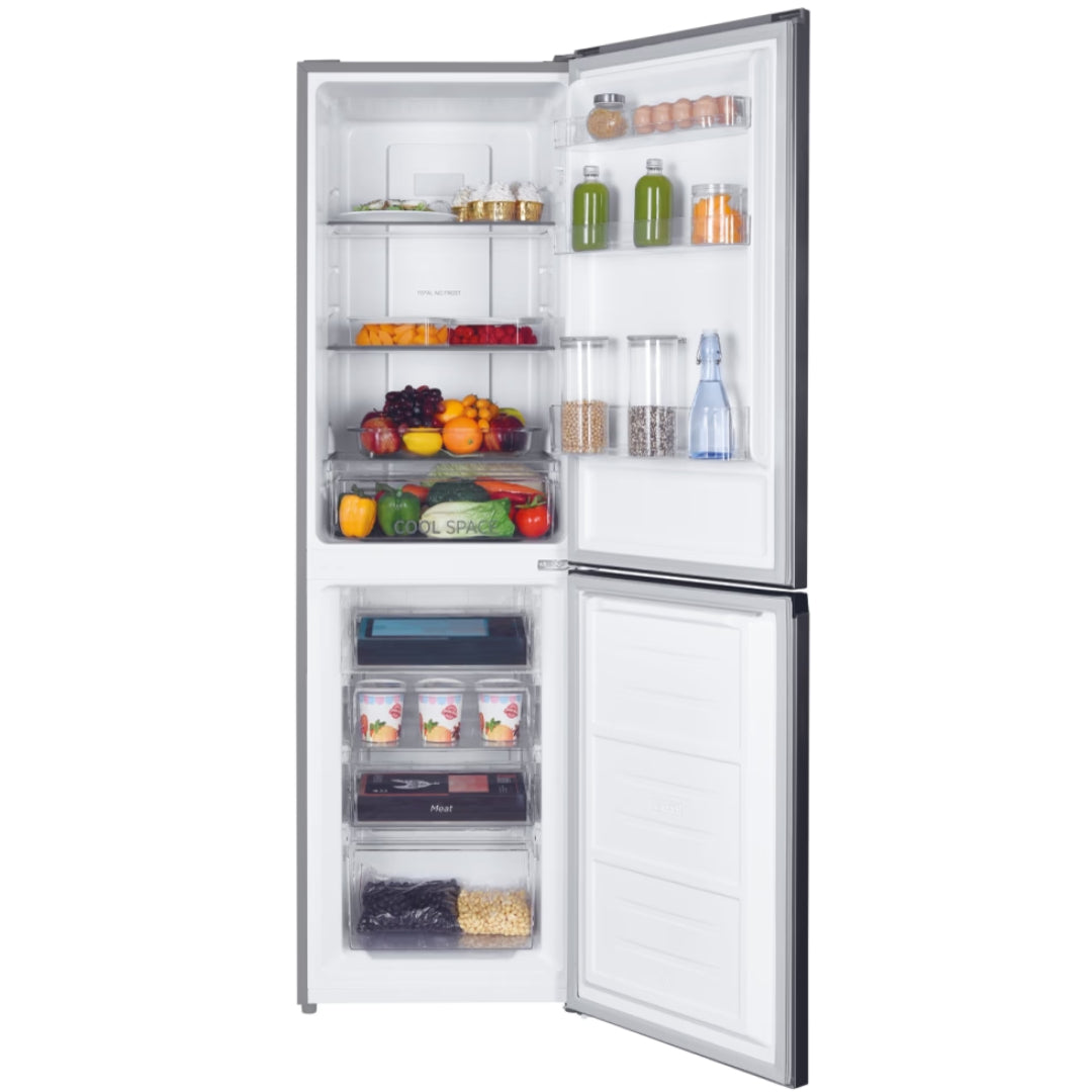 Hoover H-Fridge 300 181cm Frost Free Fridge Freezer - Silver | HOCH1T518EXK