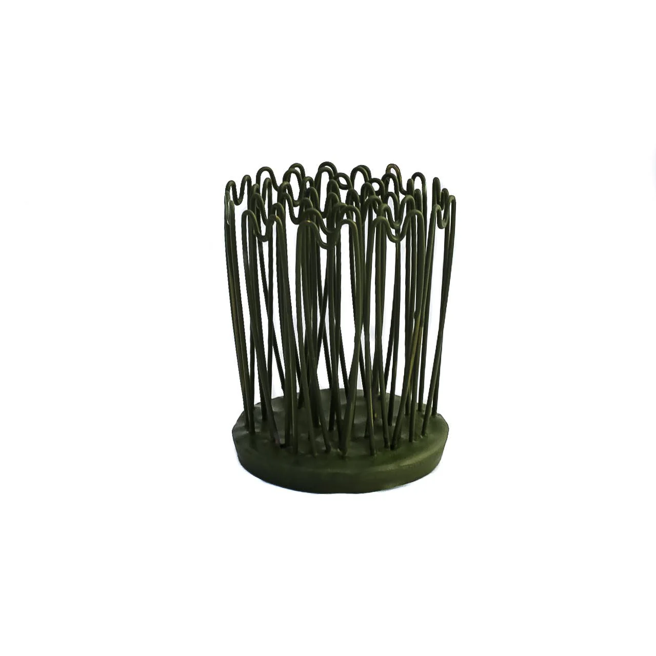 Round Hairpin Flower Holder  3