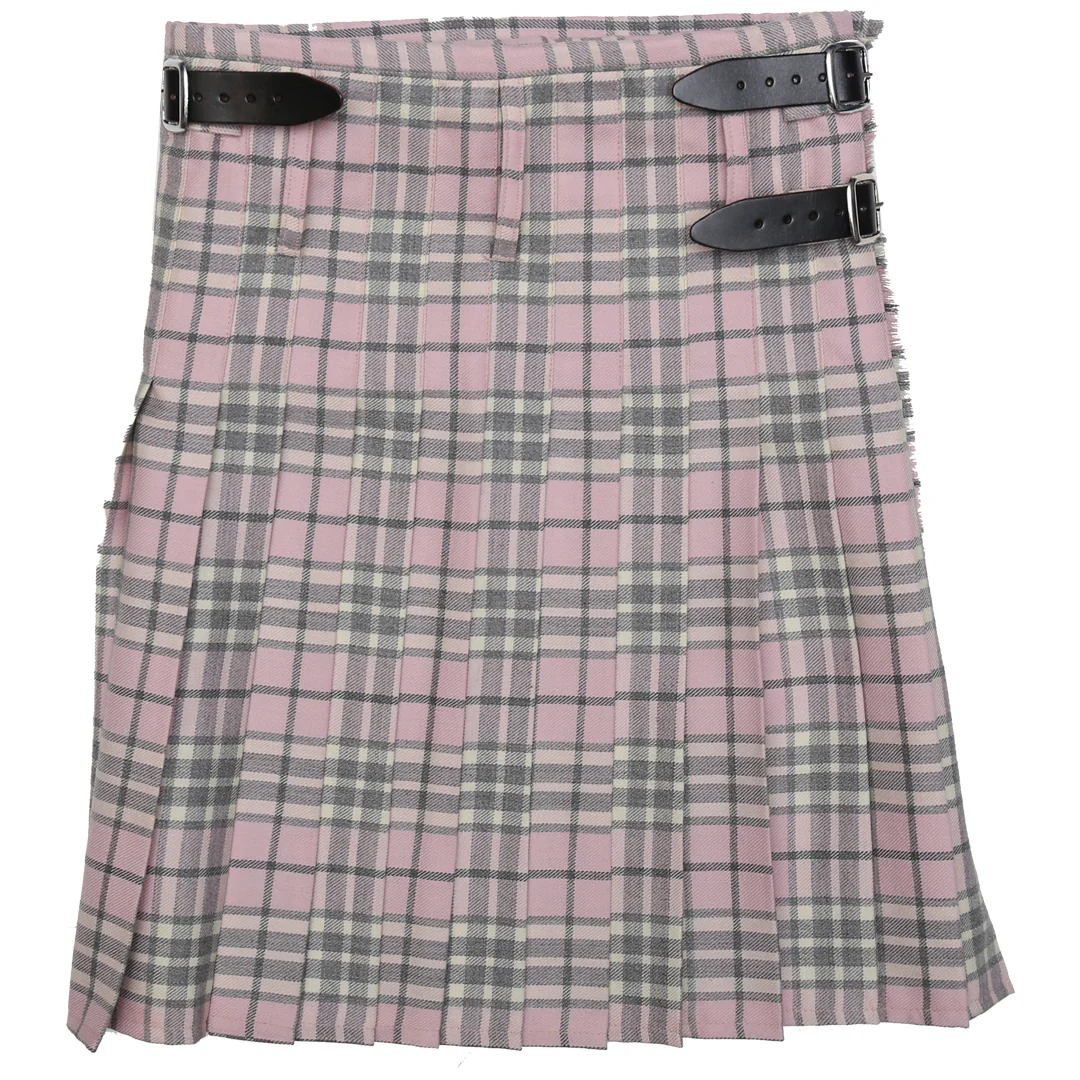 Economy Wool Kilt - Pink Thompson