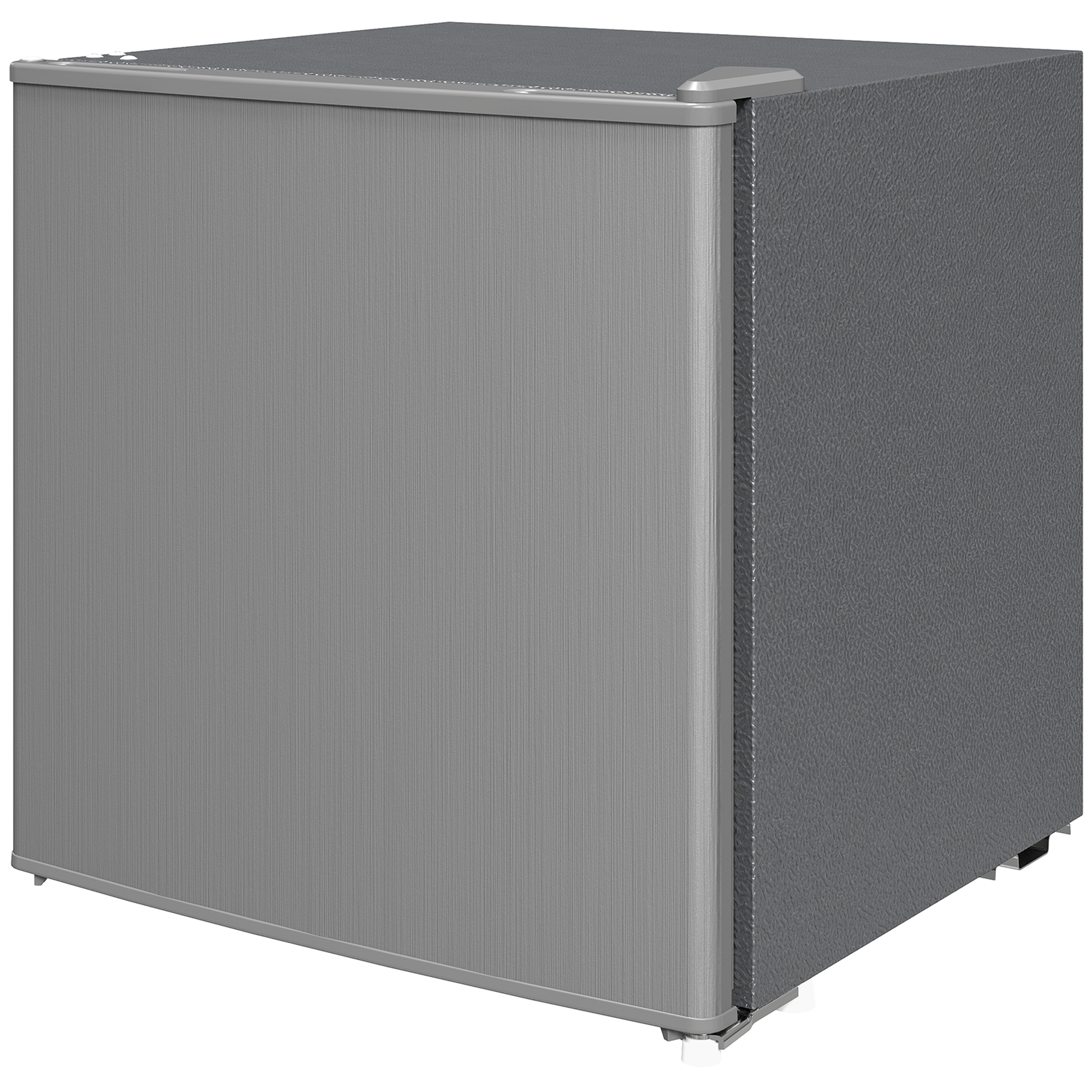 Mini-Vriezer 35 L, Electrische Vriesbox, Vrijstaand 161W, Mini Diepvrieskist 47 x 44,2 x 48,8 cm, Grijs