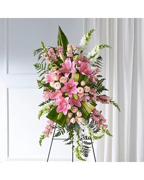 Elegant Embrace Standing Spray