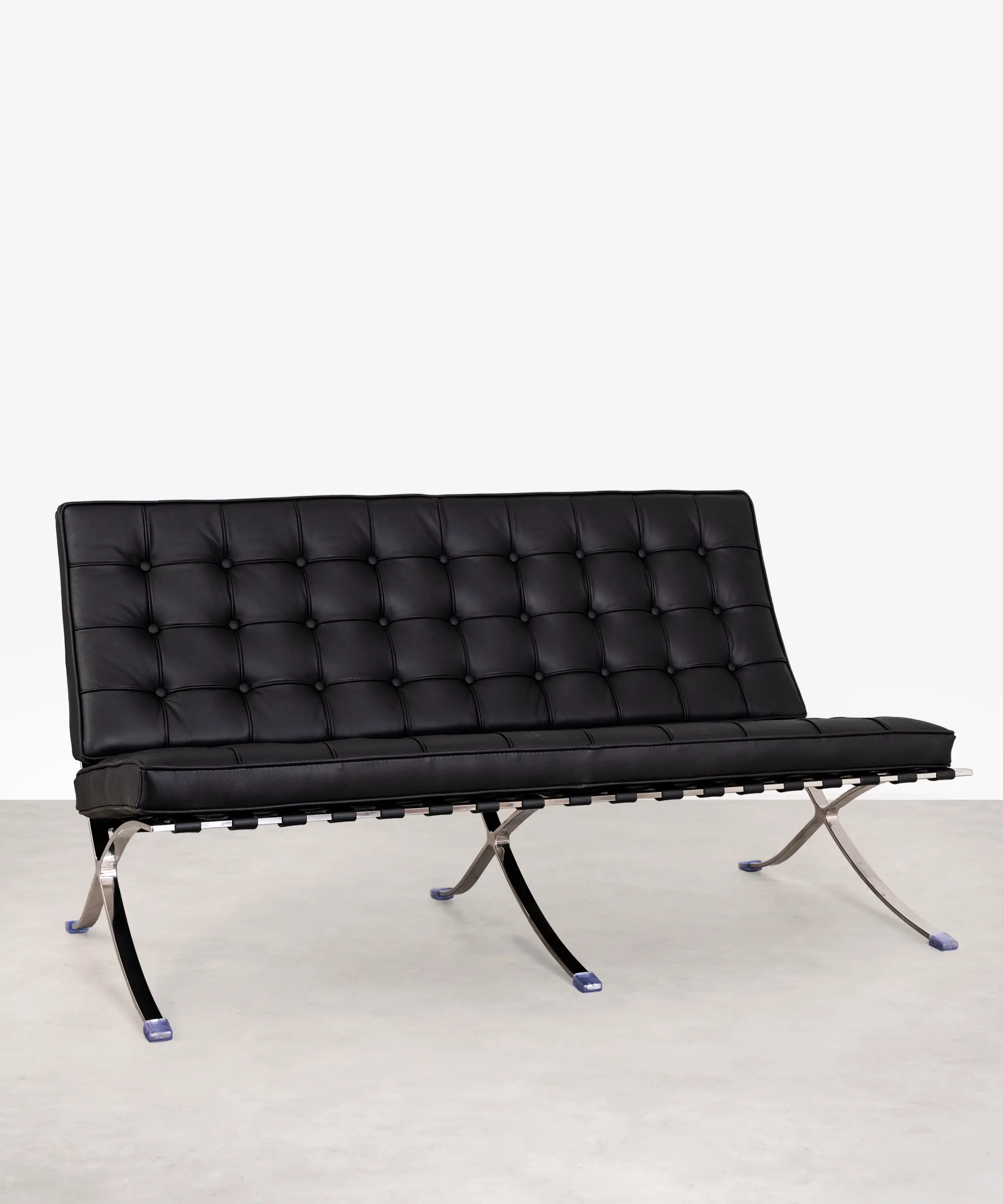 Sofá Barcelona Piel Italiana 2 Plazas