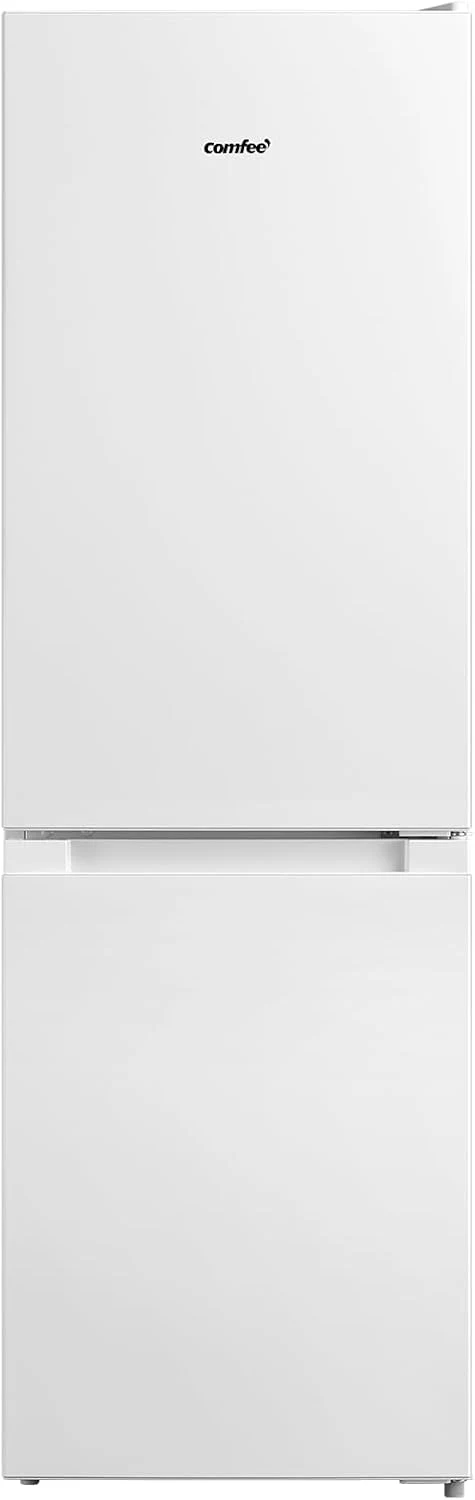 Comfee' RCB169DK3 Koelkast met vriesvak 150cm hoog/koel-vriescombinatie/Low Frost/174L/stille koel-vriescombinatie 38dB/instelbare koelkasttemperatuur/LED-verlichting/156 kWh/jaar/zwart
