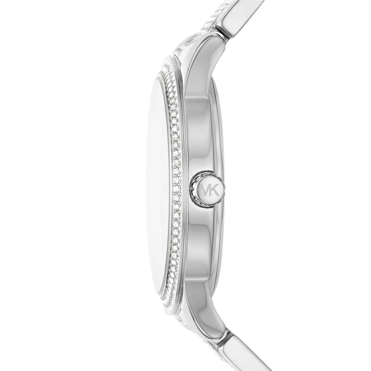 Michael Kors Oversized Tibby Pav�� Silver-Tone Women's Watch - MK7294