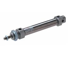 Norgren RM/8016/M/80, ISO roundline double acting cylinder, 16mm diameter, 80mm stroke
