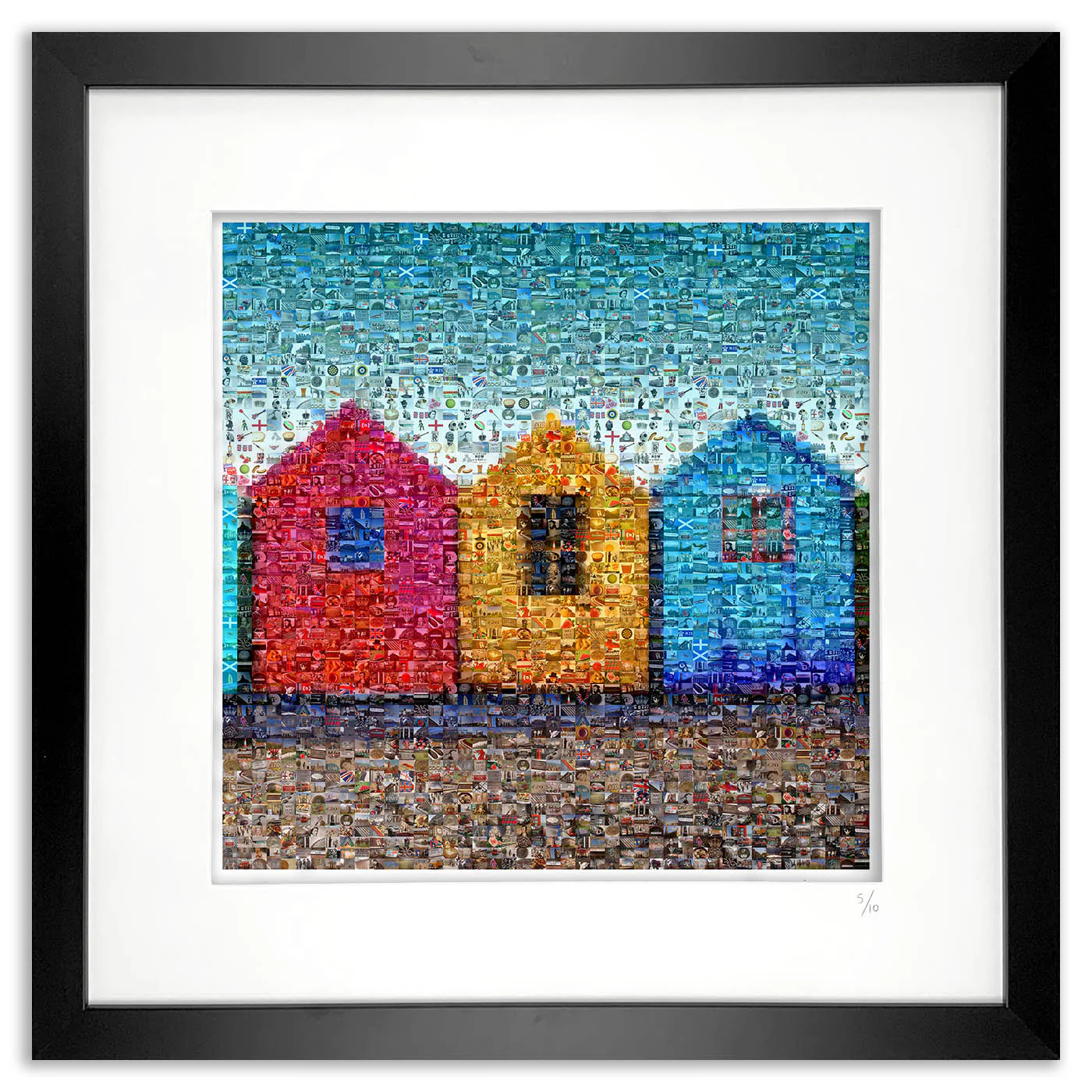 Beach Huts Art