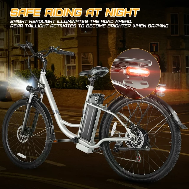 Gocio 500W Electric Bike for Adults, 26