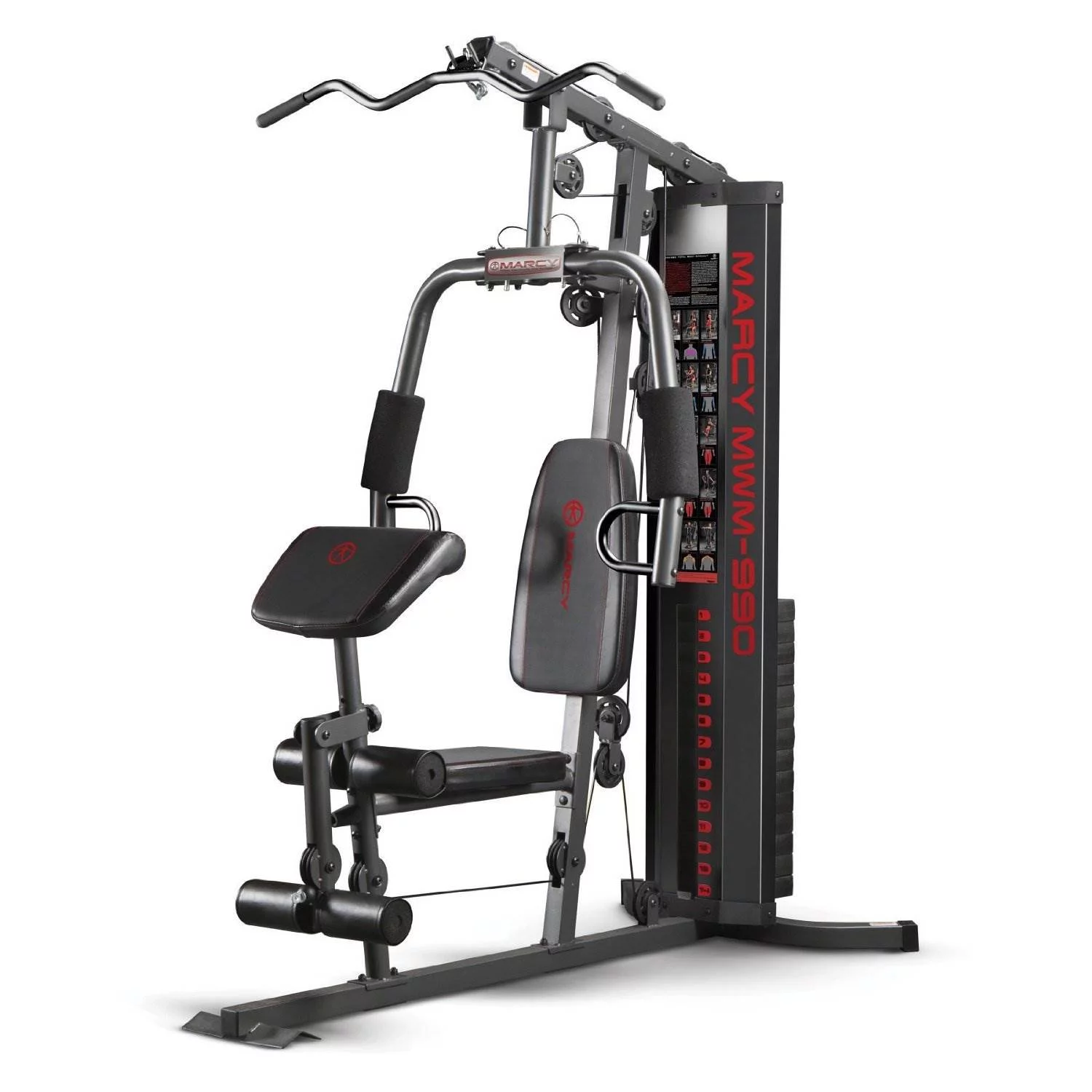 2025 Marcy MWM-990 Thuisgym met 150 lb en Dual Function voor Full-Body Training