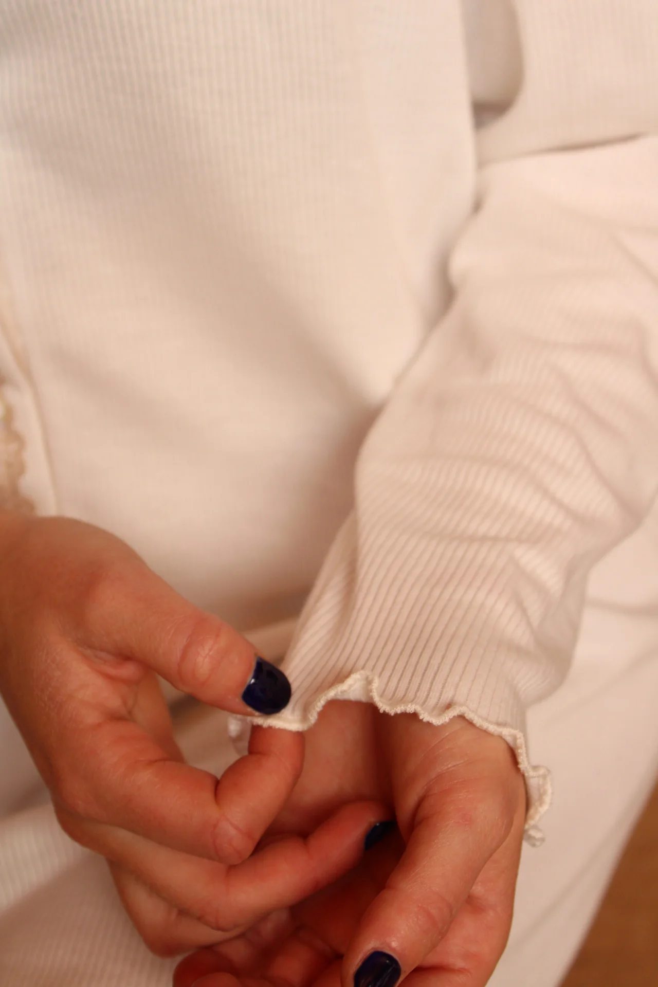 Camis��n Tablilla Manga Larga Canal�� Blanco