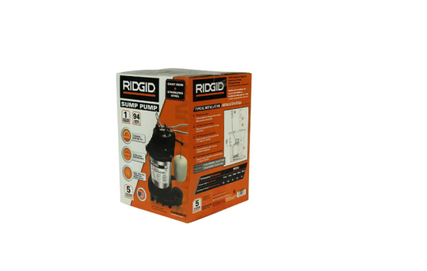 1000RSDS 1 HP Stainless Steel Dual Suction Sump Pump