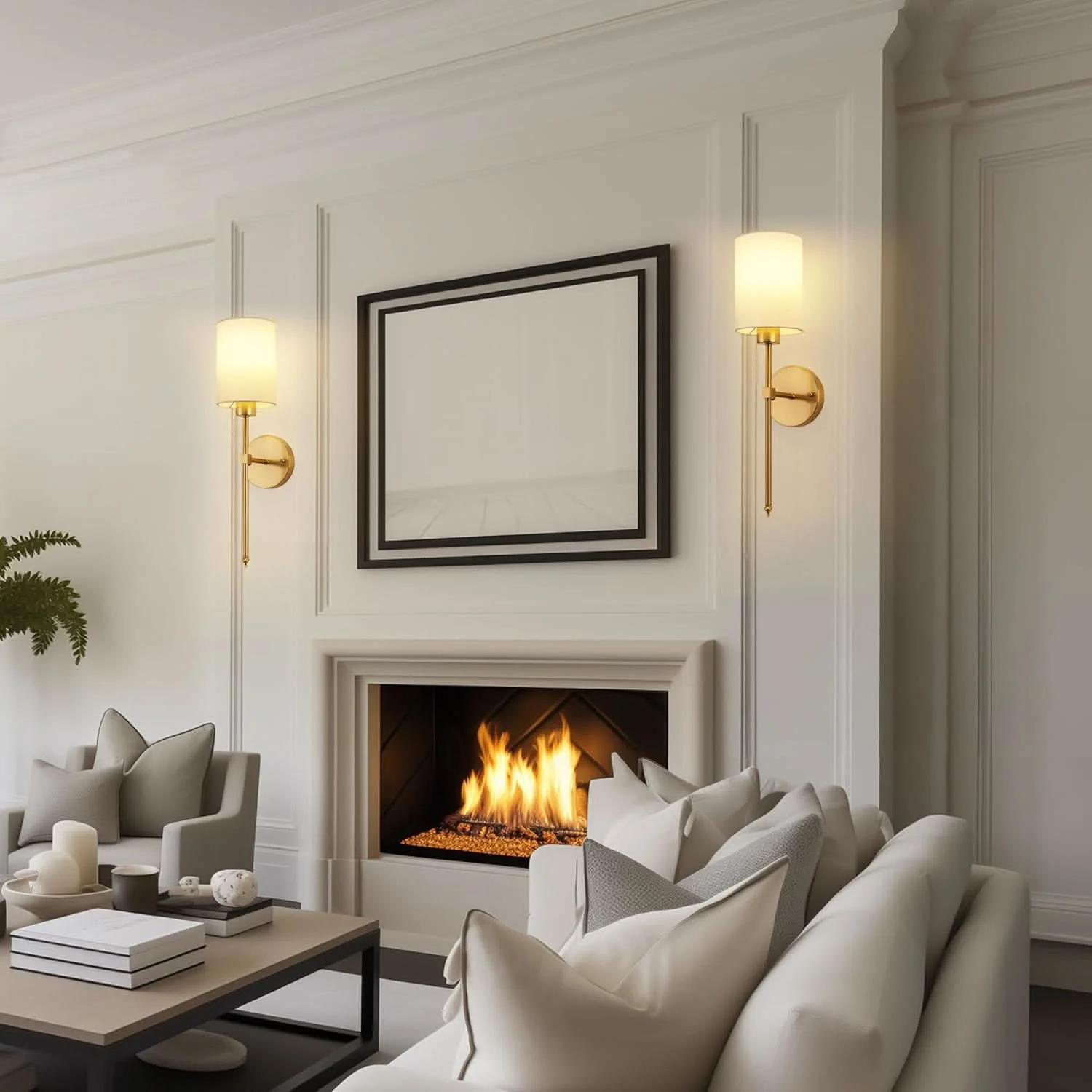 Iluminating? Wireless Wall Sconces (SET OF 2 + 2 BULBS FREE)