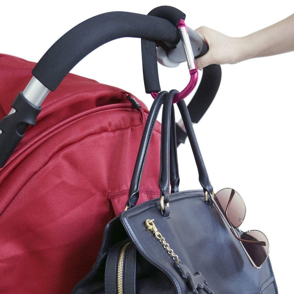 Large Buggy Clip - Pink