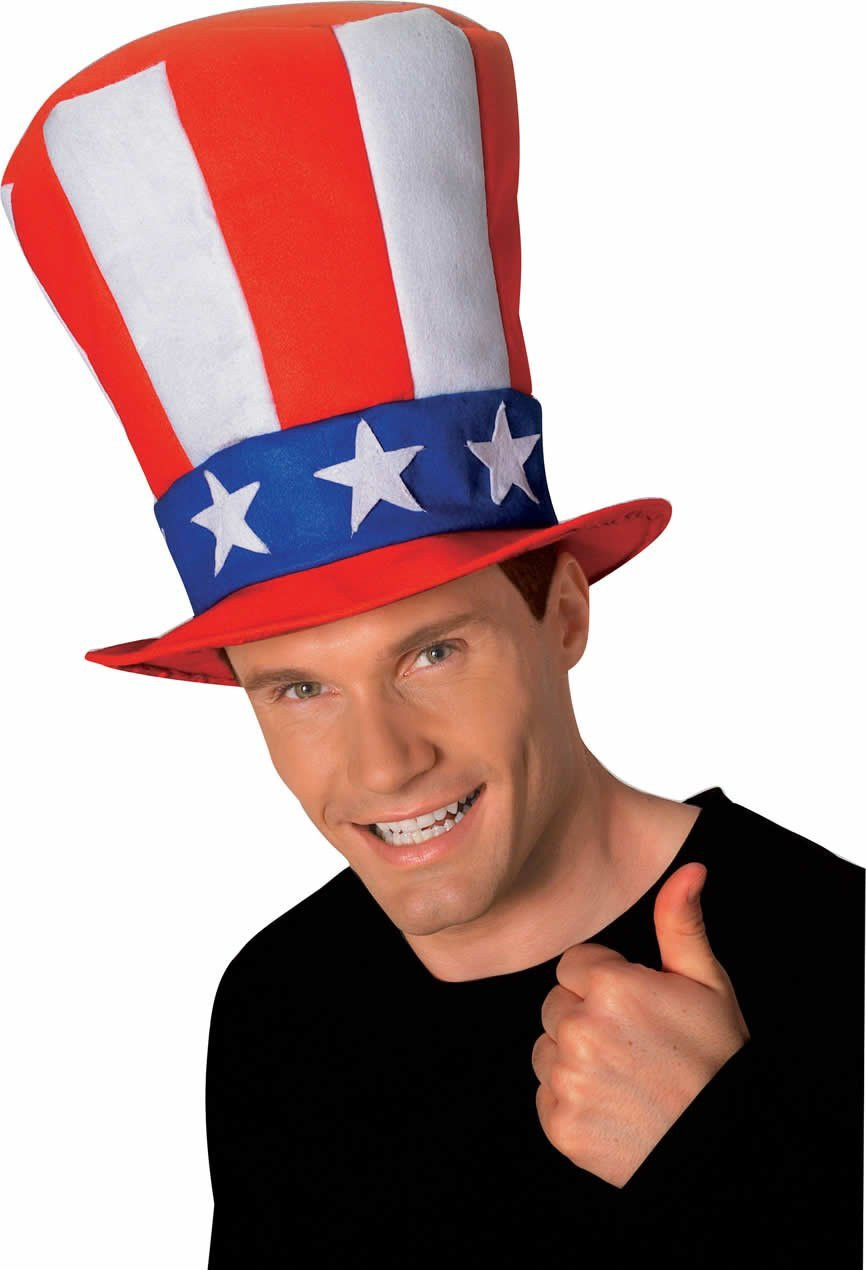 Jumbo Patriotic Hat 4th of July Uncle Sam 5925