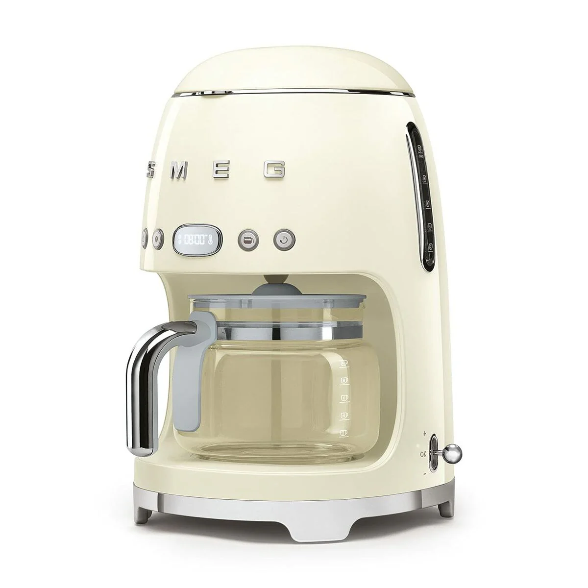 Kaffebryggare Smeg DCF02CREU 1050 W Retro Grå Kräm