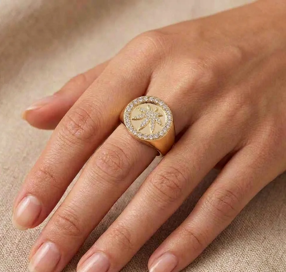 Big Daddy Dope Iced Out Diamond Ring