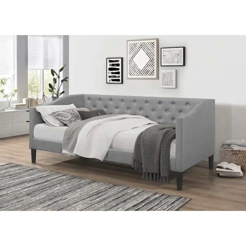 Gianna Twin Daybed with Upholstered Design