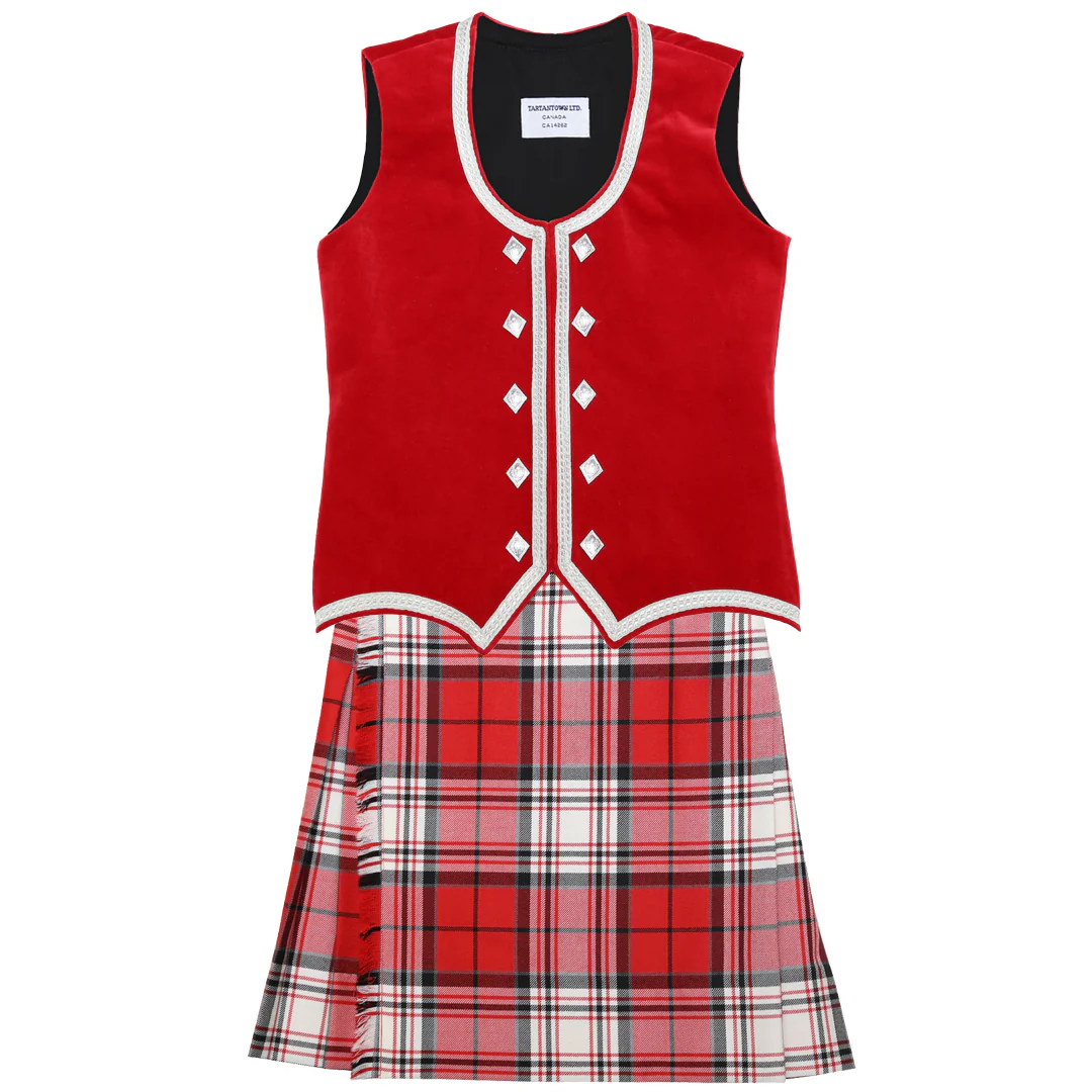 Tartan - Dress Red Reverse McKellar