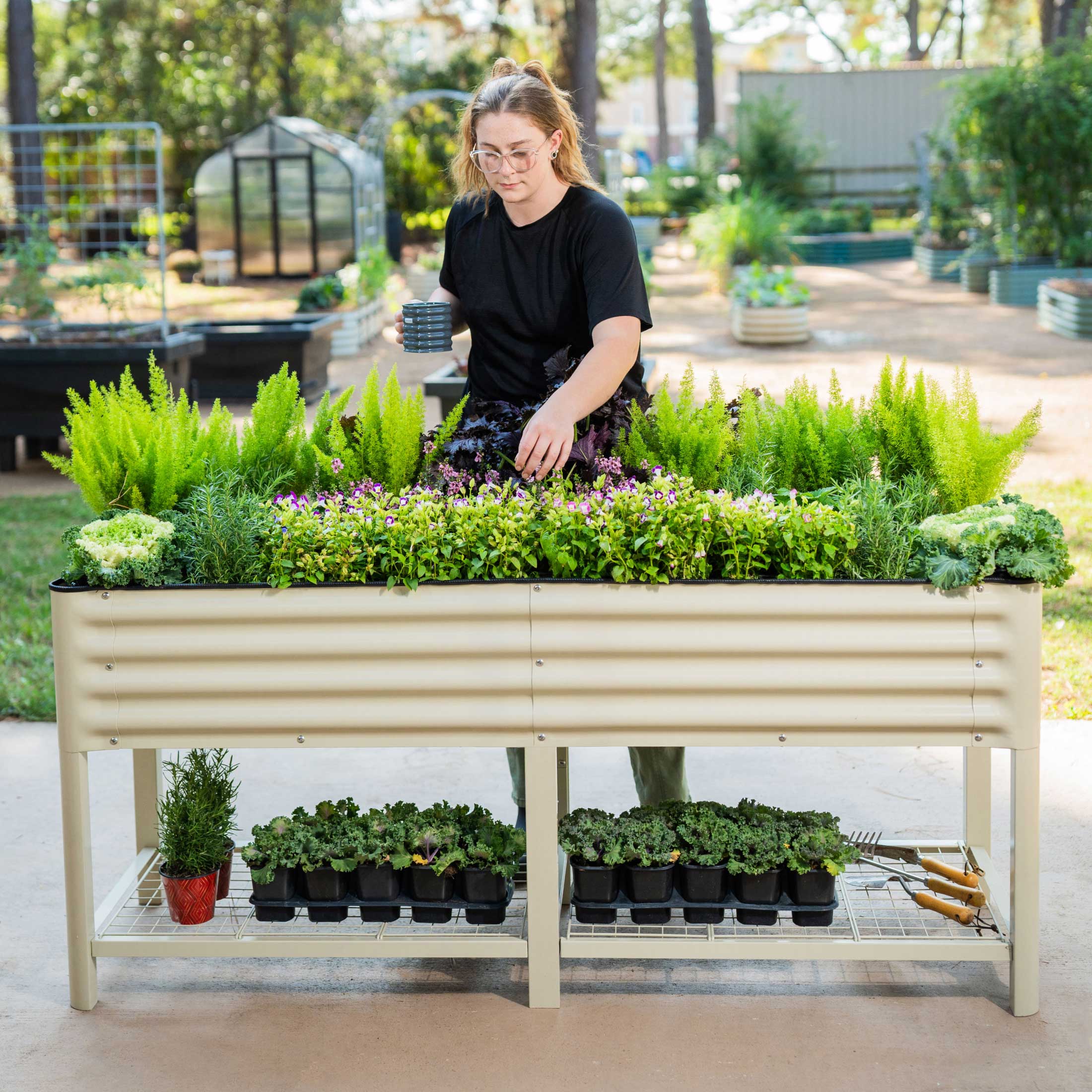 2025 Jardinera elevada – Serie V 2' x 6'