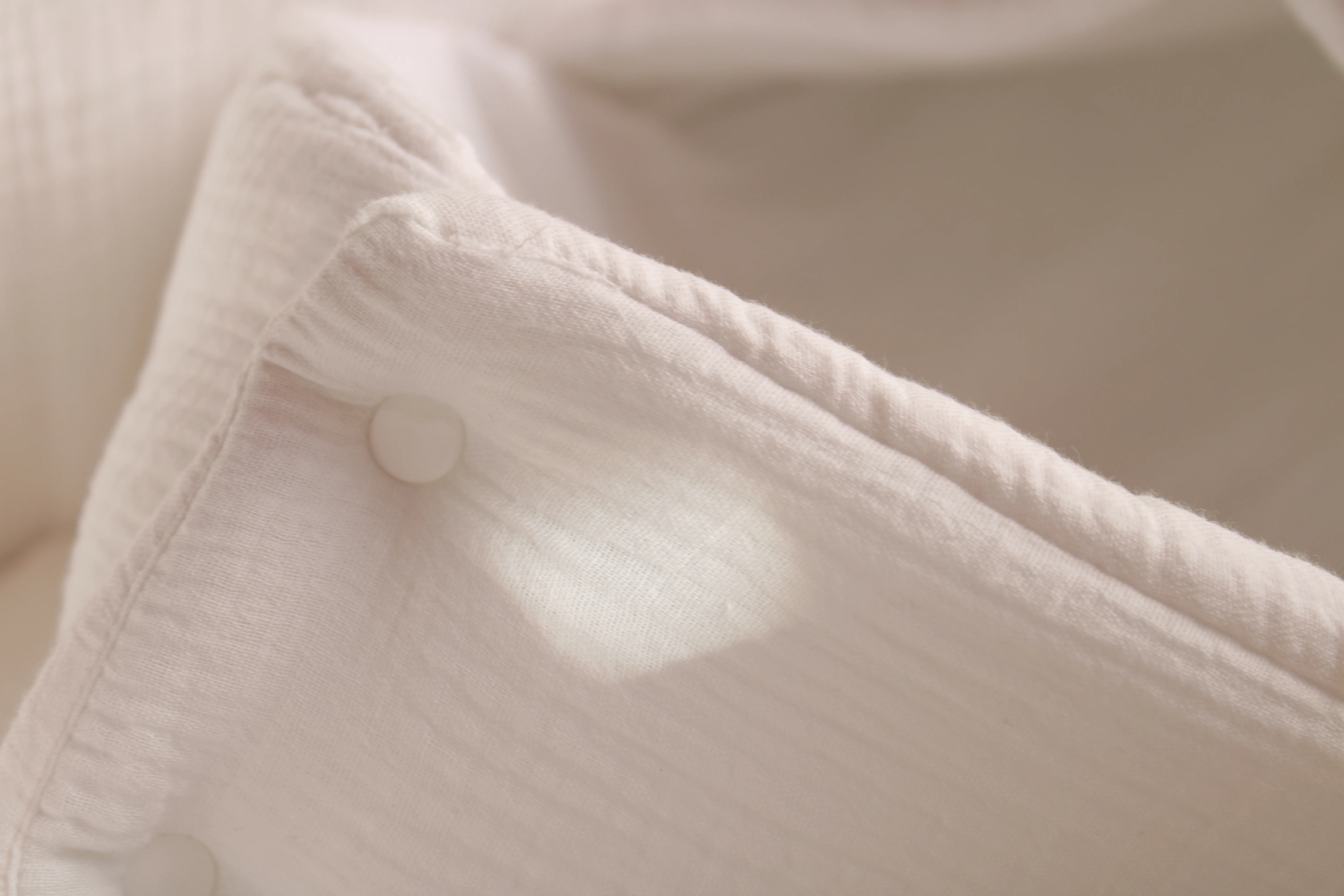 Saco Capazo Gasa Blanca + Gasa Blanca