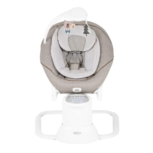 GRACO All Ways Soother Sdraietta e dondolo 2 in 1, dalla nascita a circa 6 mesi (9 kg), colore Beige fantasia Little Adventures : Prima infanzia
