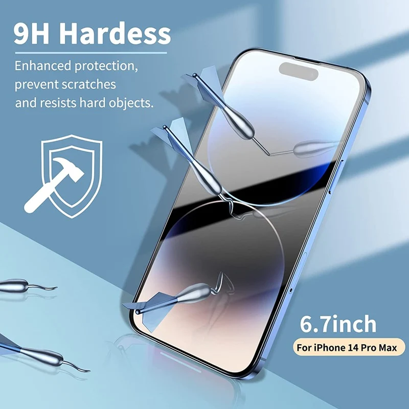 Handyh��lle f��r iPhone mit Display Schutz Glas und Kamera-Schutz  3-in-1 Set