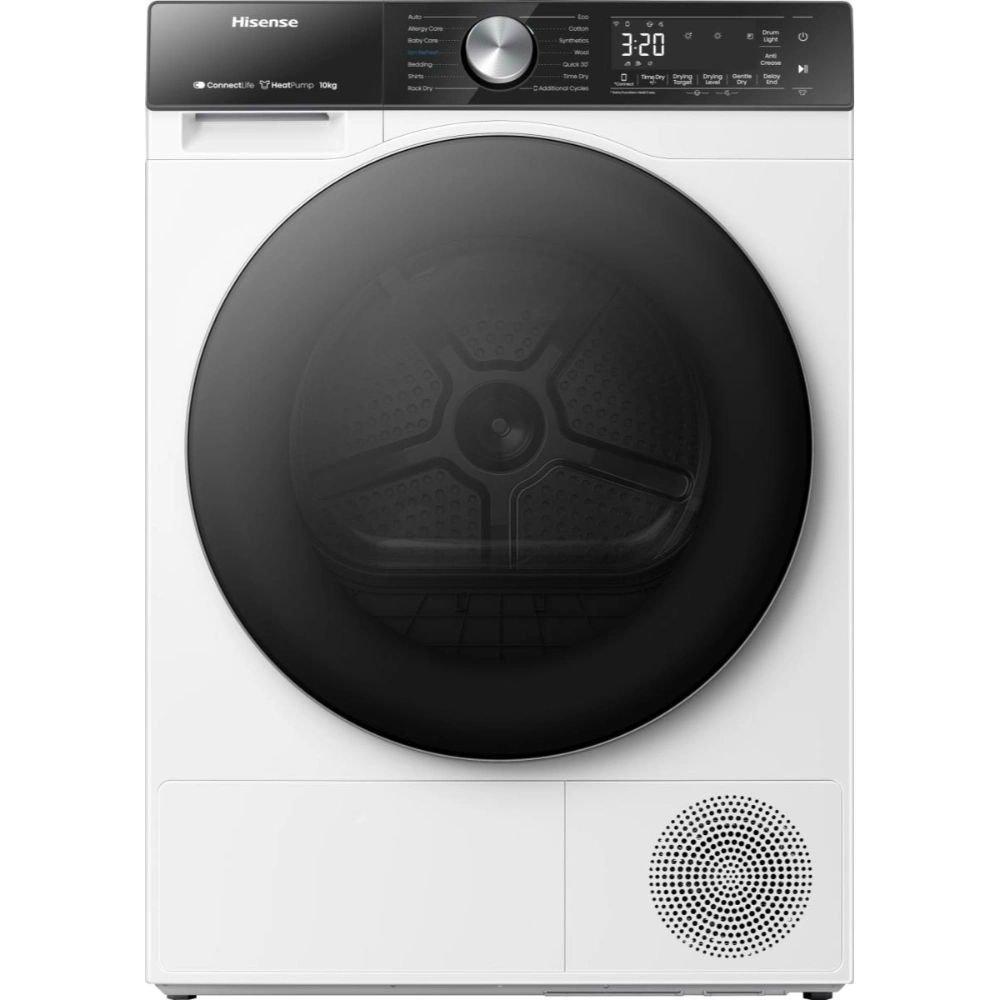 Hisense 5S Series 10 kg Heat Pump Tumble Dryer WiFi Enabled - White | DH5S102BW