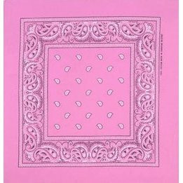 Light Pink Bandana 22