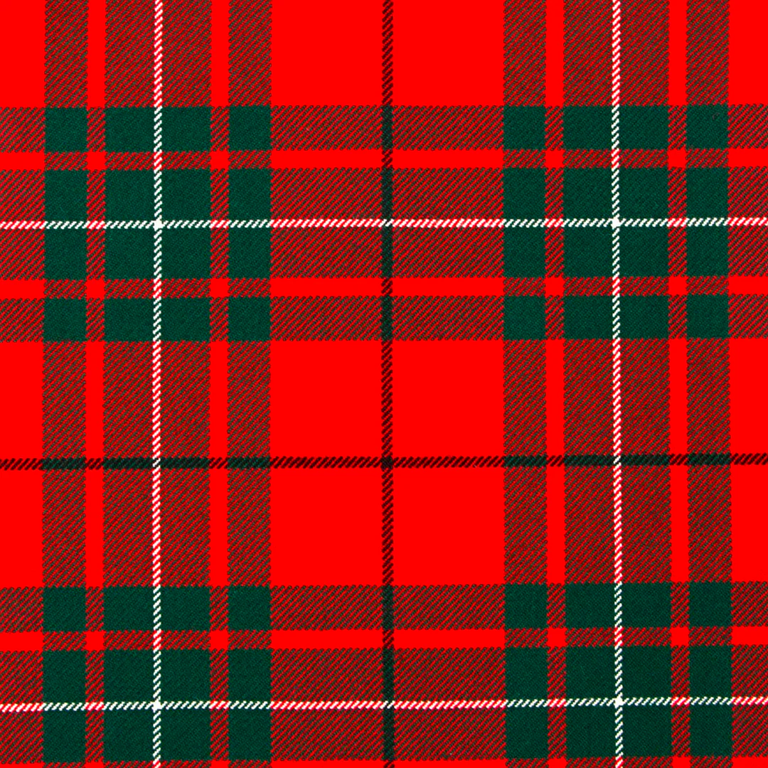 MacAuley Red Modern Tartan