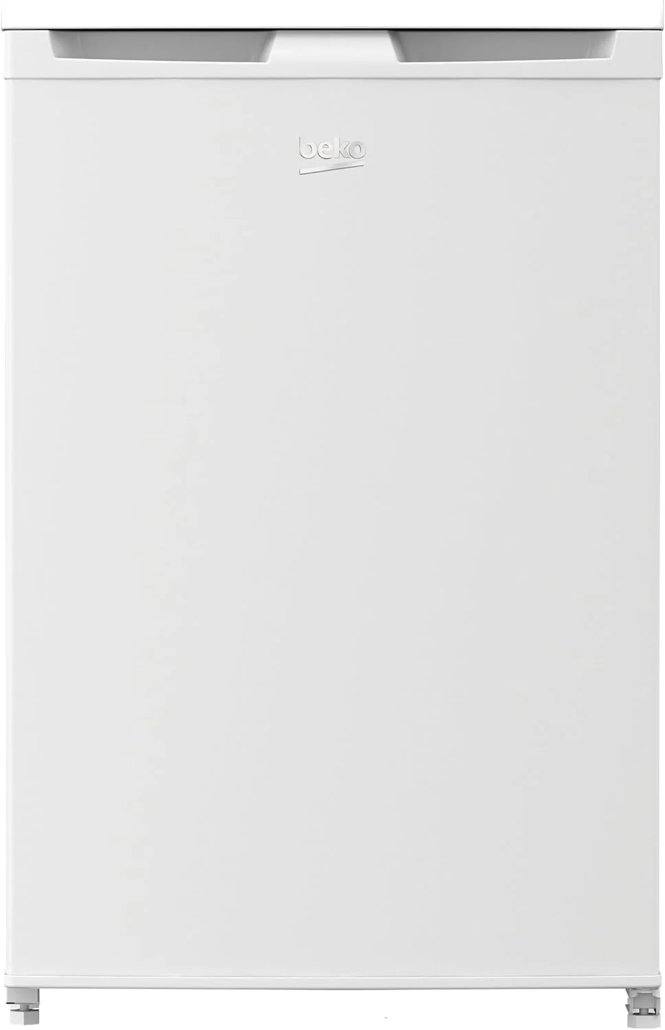 Beko TSE1424N b100 Tischkühlschrank, 128 l Gesamtrauminhalt, wechselbarer Türanschlag, gute Beleuchtung im Gerät, 37 dB, robuste Glasablagen, Weiß