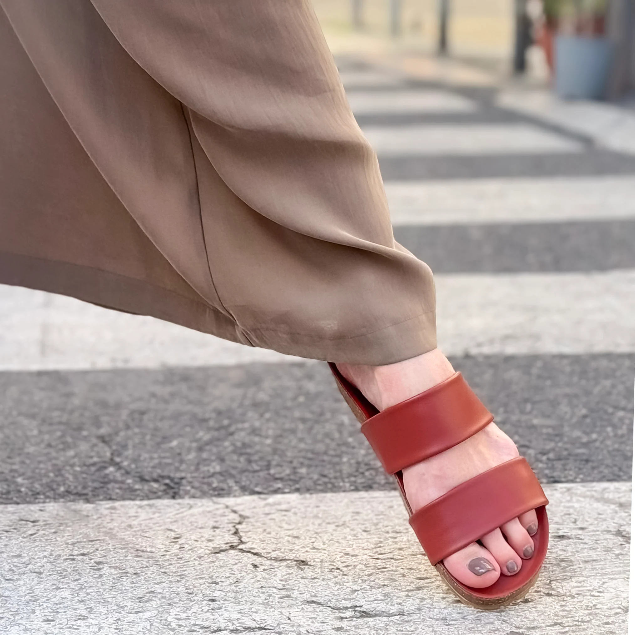 Salina birk mousse cuoio inglese