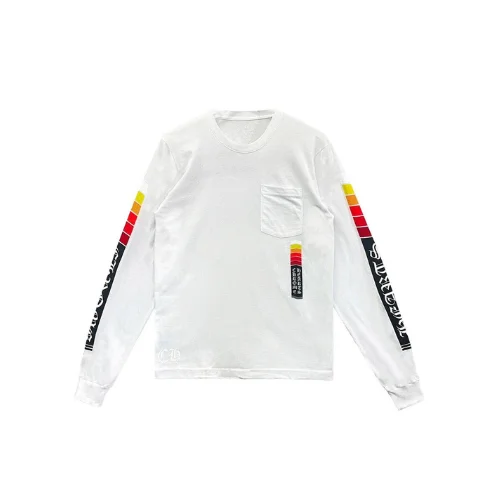 Gradient Script Logo Chrome Hearts Long Sleeve Tee
