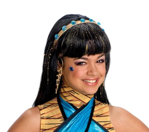 Monster High Cleo de Nile Costume Girls Wig 6065