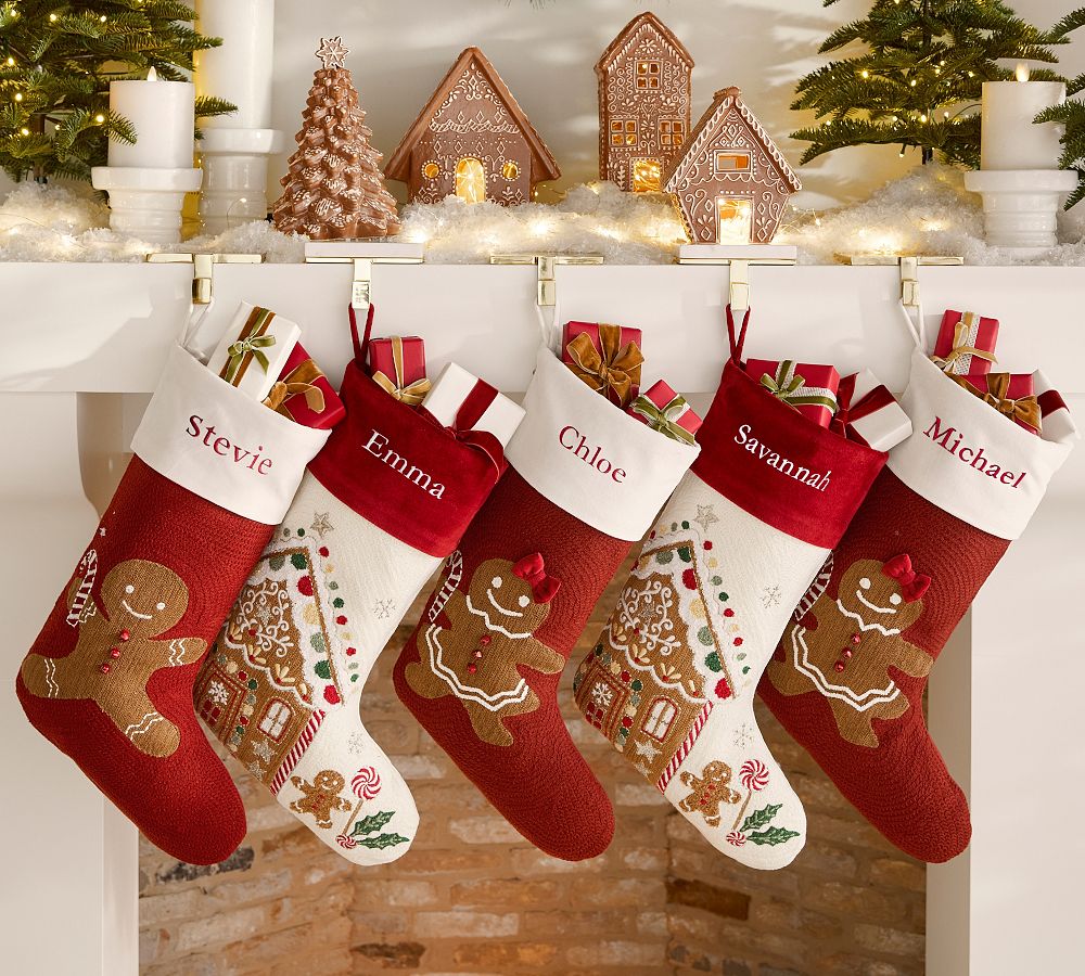 Handcrafted Gingerbread Village Houses