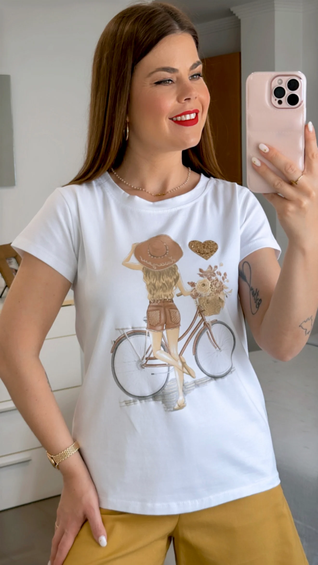CAMISETA WOMAN BIKE